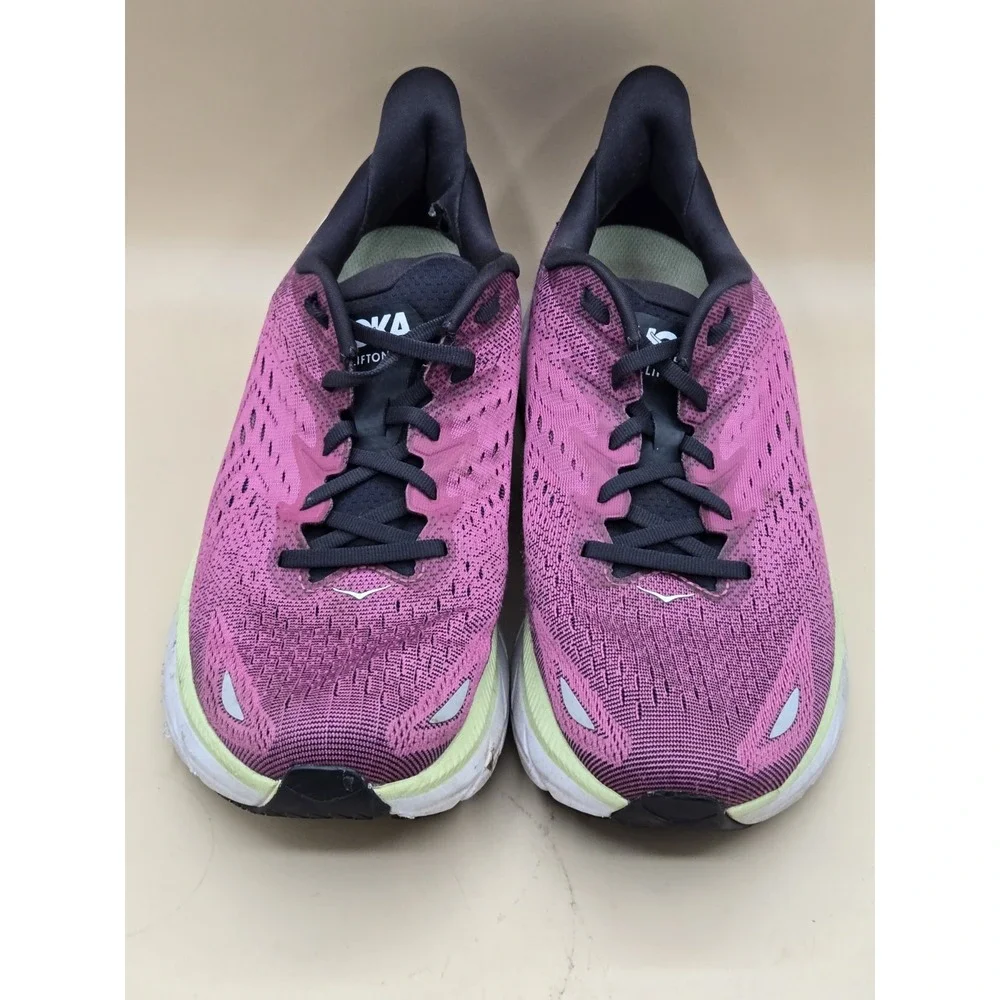 Hoka One One Plum and Black Running Shoes - Picture 13 of 15